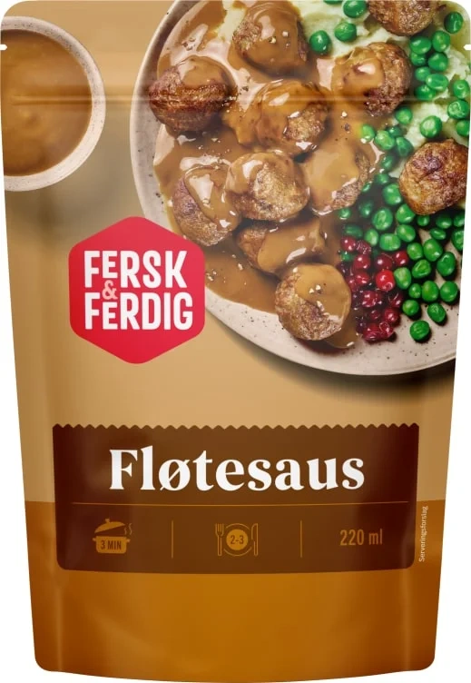 Fløtesaus 220ml Fersk&Ferdig