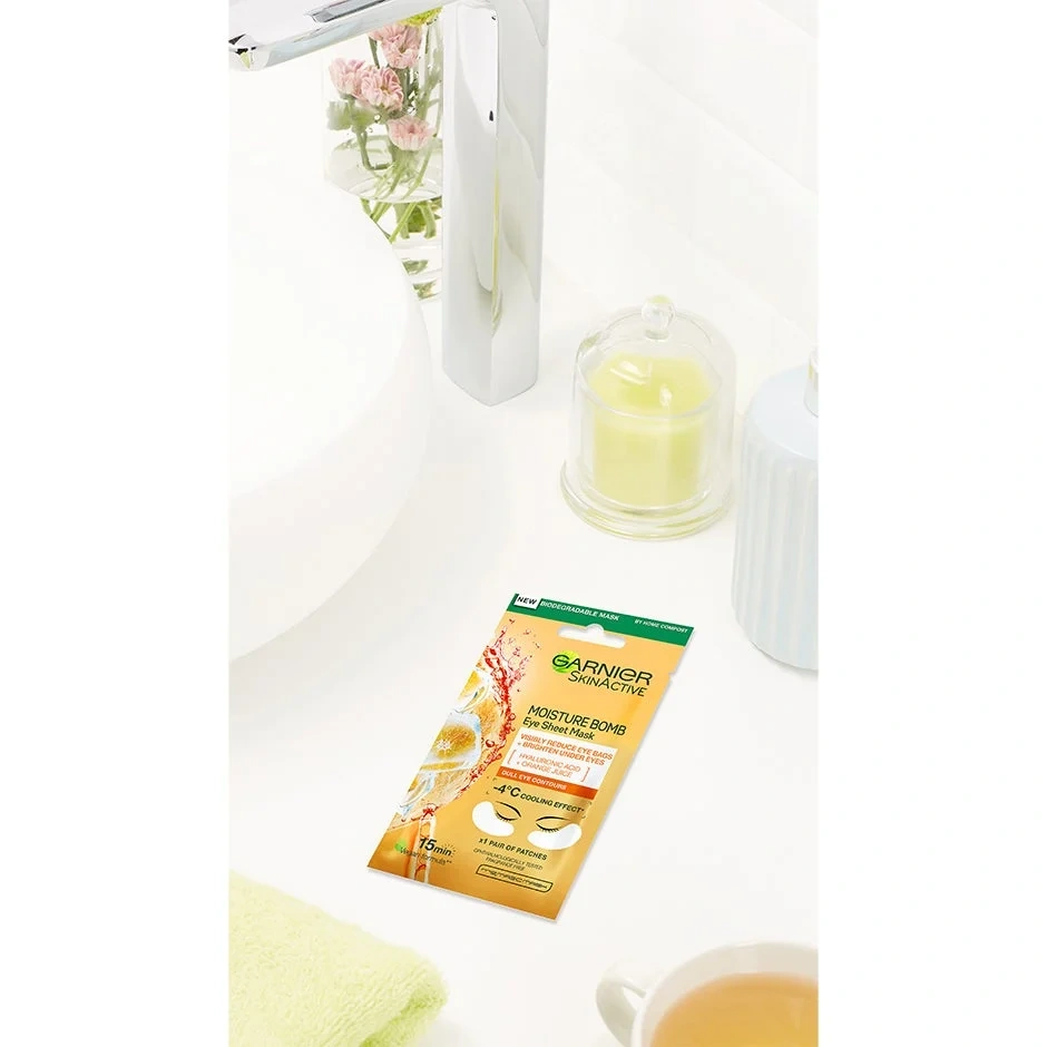 Garnier Eye Mask Orange Juice