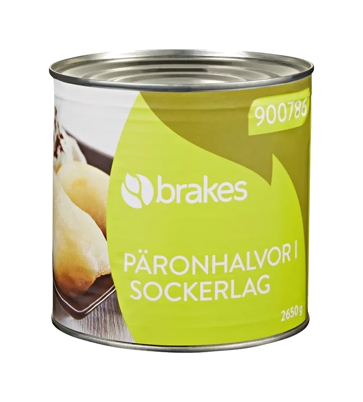 Päronhalvor socker