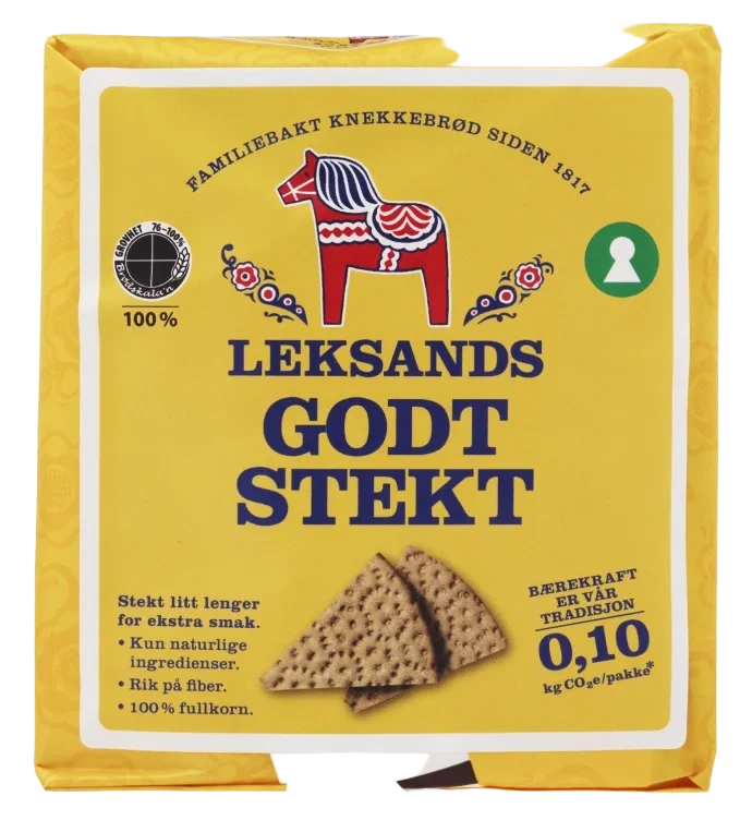 Brungräddat Knäckebröd