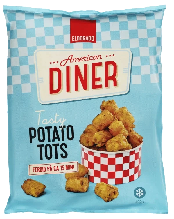 Potato Tots American Diner 400g Eldorado