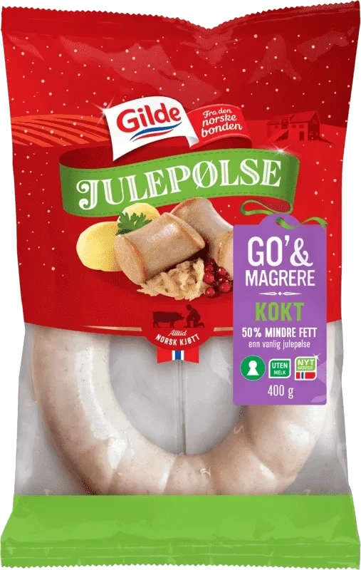 Gilde Julepølse Go&Mager 400g