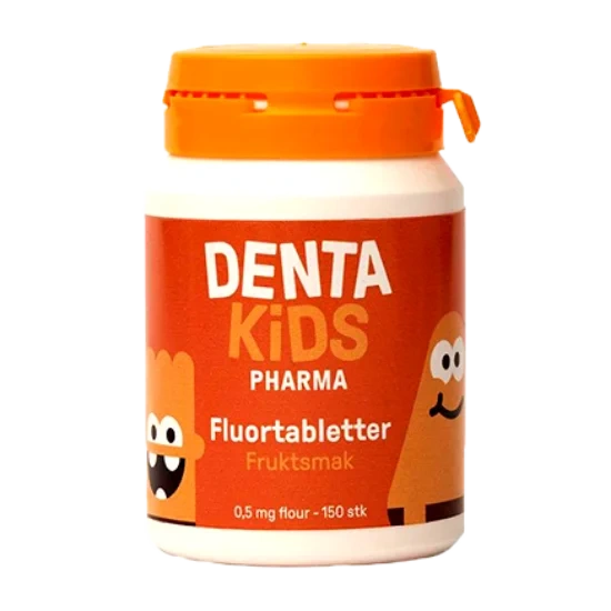 Dentakids Fluortabletter Fruktsmak 150stk