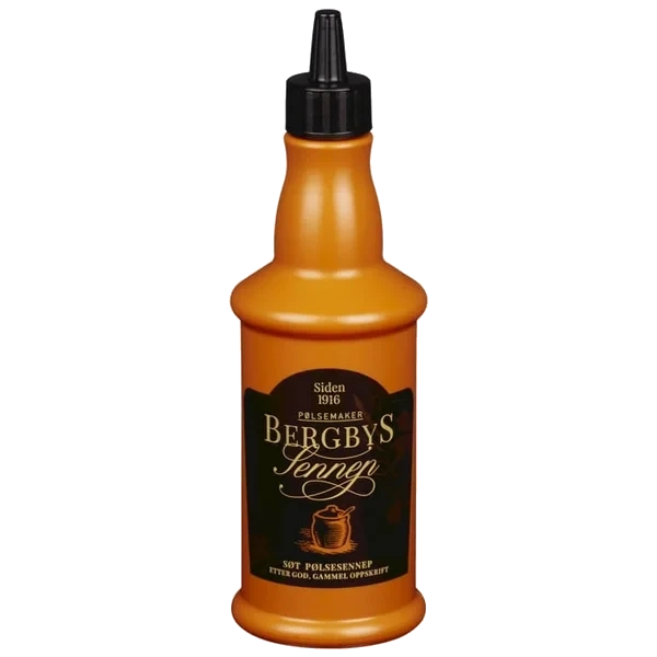 Bergbys Sennep 510g