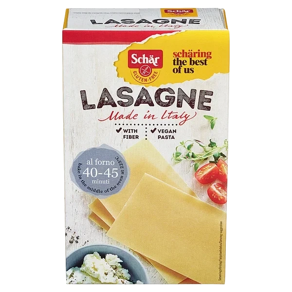 Lasagne glutenfri 250g Schär