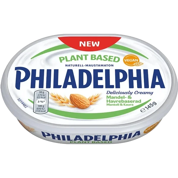 Philadelphia Naturell Plantebasert 145g