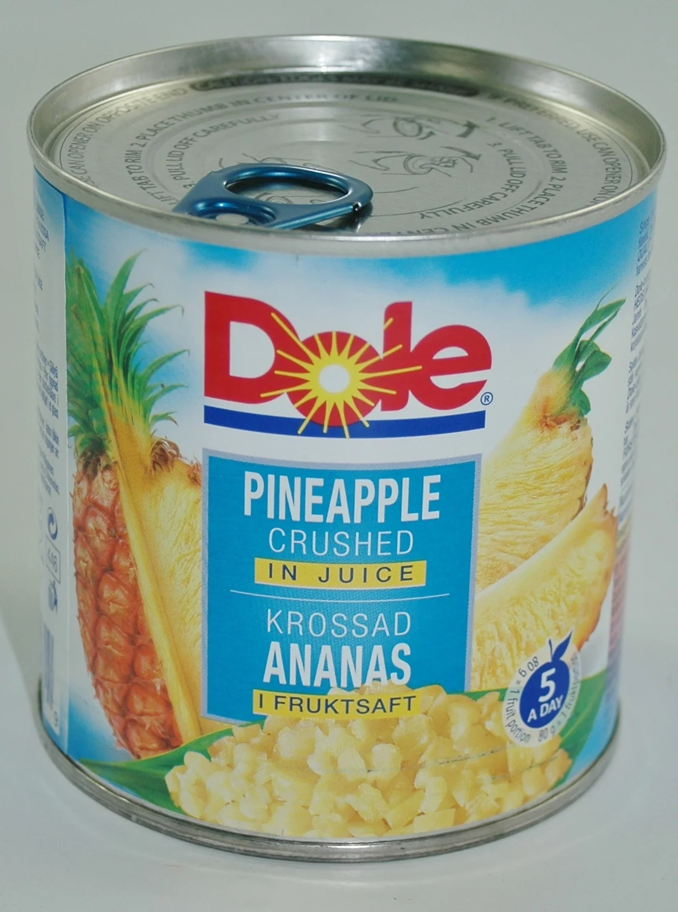 Ananas krossad i egen juice