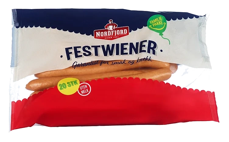 Wienerpølse storpk  1,2kg