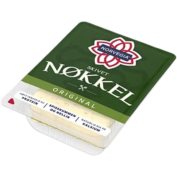 Nøkkelost 27% Skivet 150 G Norvegia