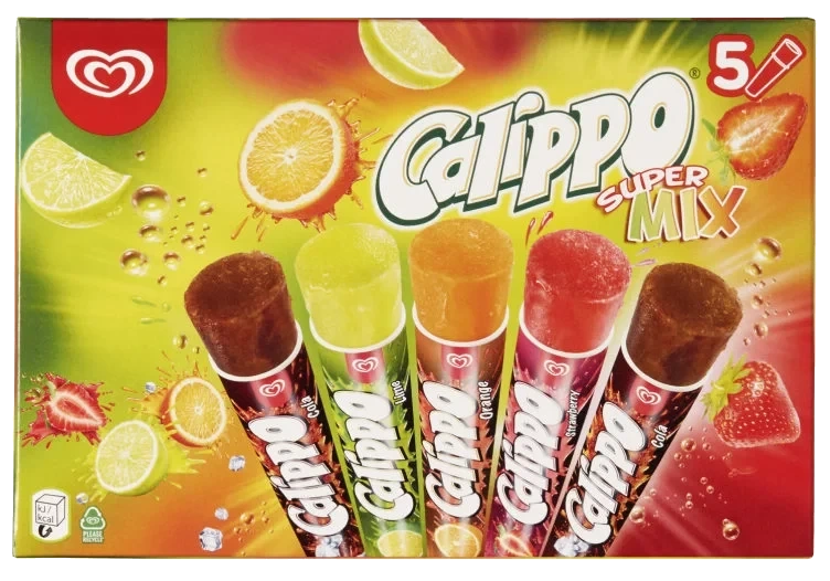 Calippo Supermix Multipack 5x105ml Heartbrand