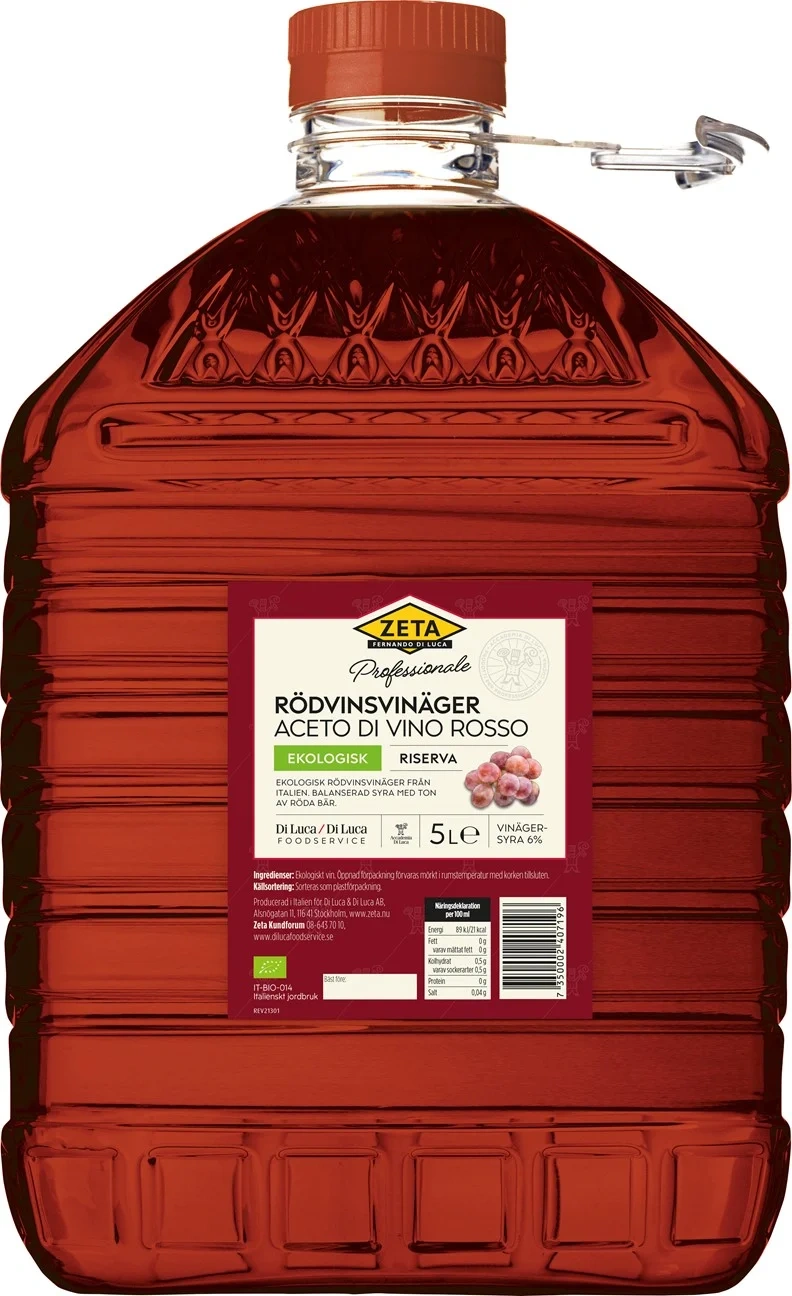 Rödvinsvinäger Ekologisk
