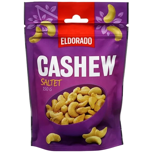 Cashewnøtter Saltet 150g Eldorado