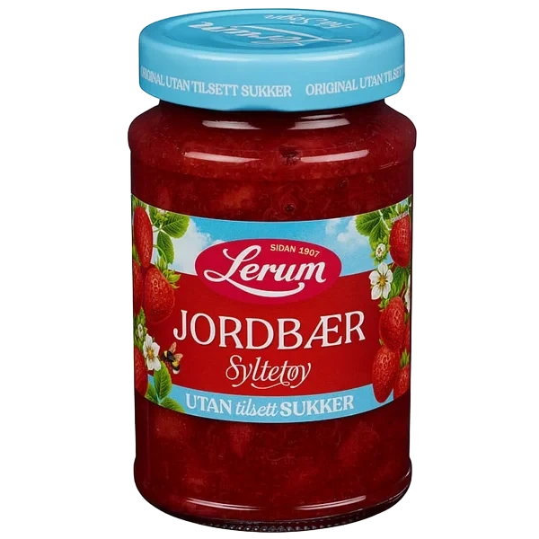 Jordbærsyltetøy Original Utan Tilsett Sukker 425g