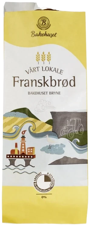 Franskbrød 500g Bryne