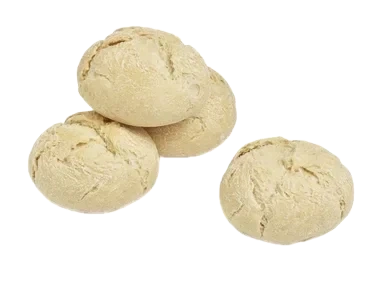 1622 Potato Roll Light Hvetemel, Potetflak, Rugmel Frossenvare Vegan-vegetarisk