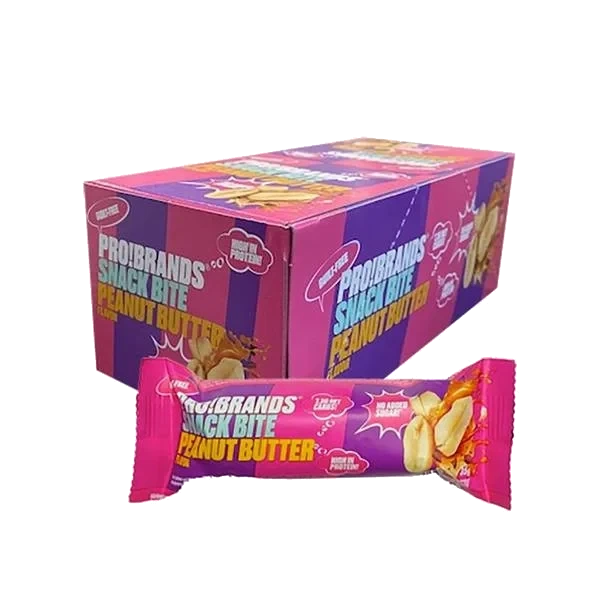 Snack Bite Peanut Butter (Kartong 24x35g)