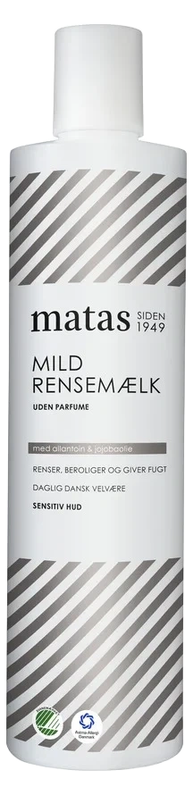 Matas Striber Mild Cleansing Milk For Sensitive Skin Fragrance Free 500 ml
