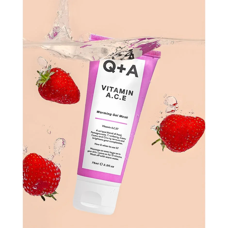 Q+A Vitamin A.C.E Warming Gel Mask