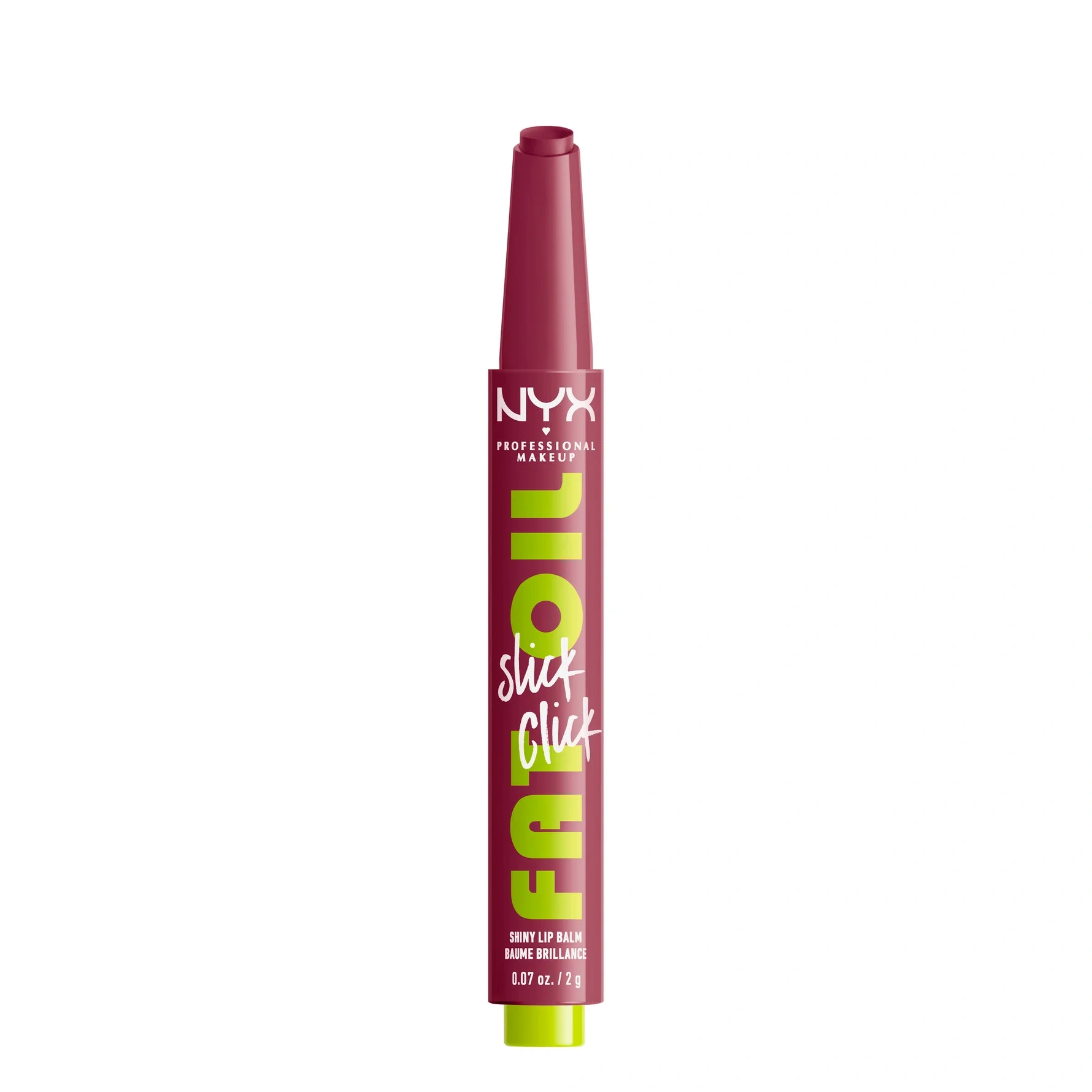 NYX PROFESSIONAL MAKEUP Fat Oil Slick Click Lip Balm 09 That's Major
