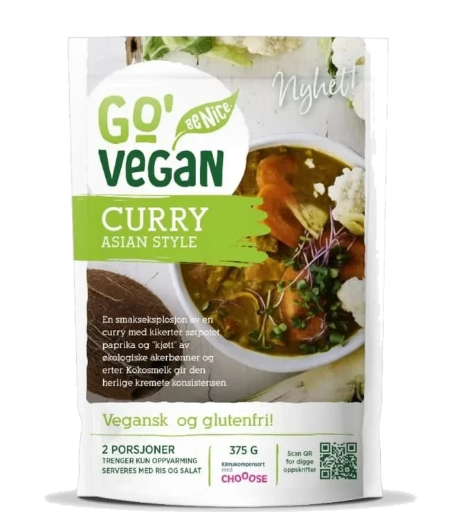 Curry Asian Style 375g Go'Vegan