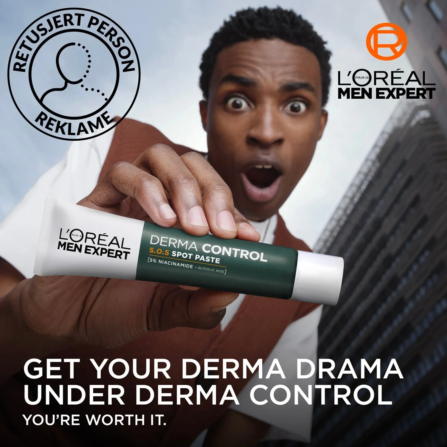 L'Oréal Paris Men Expert Derma Control S.O.S Spot Paste For Oily & Blemish-prone Skin