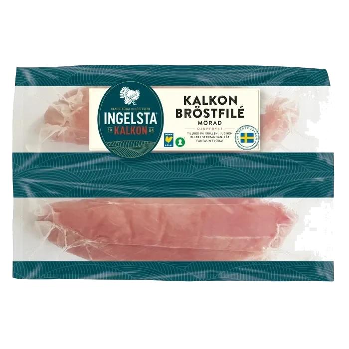 Kalkon Bröstfilé 2-p 600g Ingelsta Kalkon