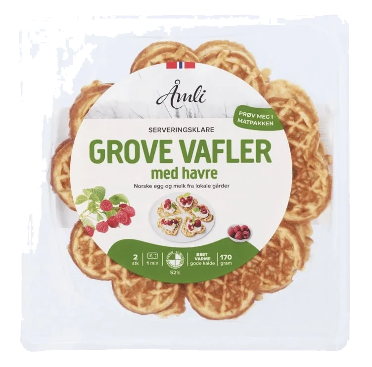 Vafler Grove 170g Åmli