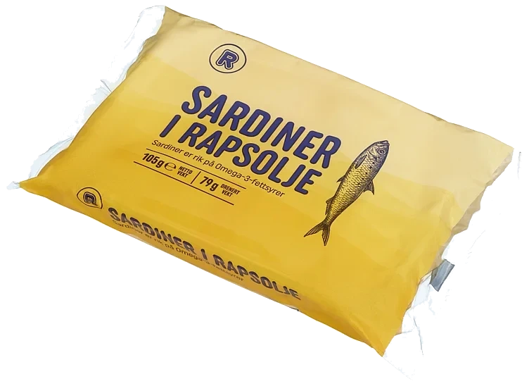 Sardiner i olje   105g