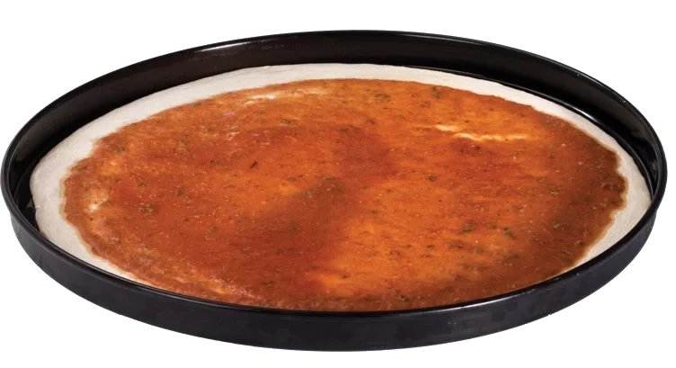 Pizzabunn Rå m/Saus 40cm Stabburet