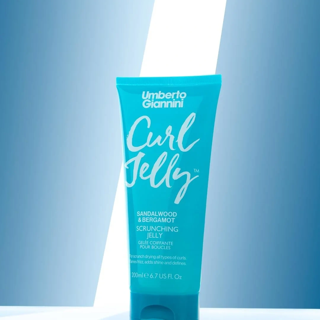 Umberto Giannini Curl Jelly Sandalwood & Bergamot Scrunching Jelly, 200 ml