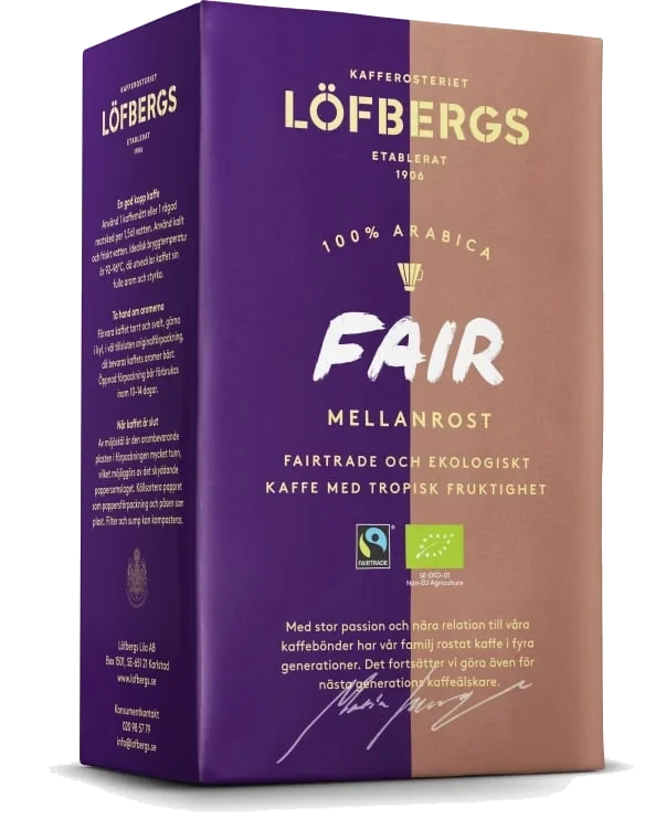 Fair Mellanrost Ft Organic 450g Løfbergs