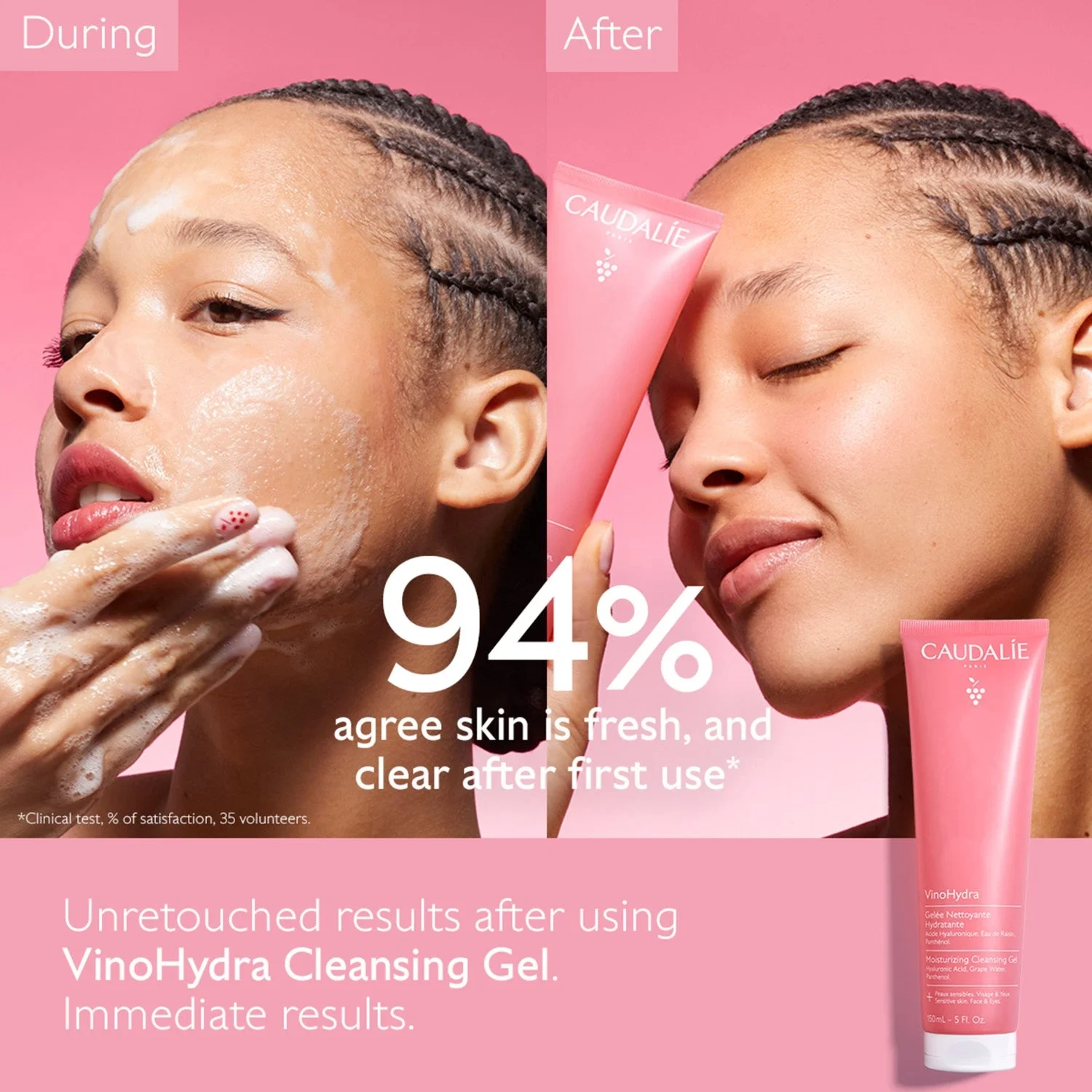 Caudalíe Vinohydra Moisturizing Cleansing Gel 150 ml