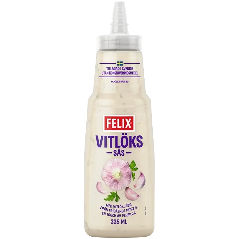 Vitlökssås
