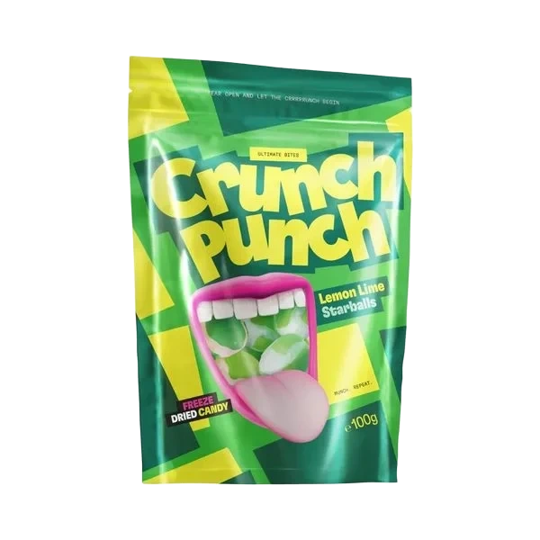 Freeze Dried Candy - Lemon Lime Starballs