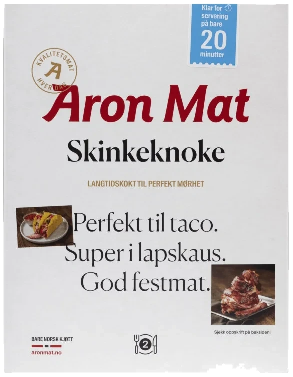 Skinkeknoke Salt&Røkt Langtkokt Ca1,2kg