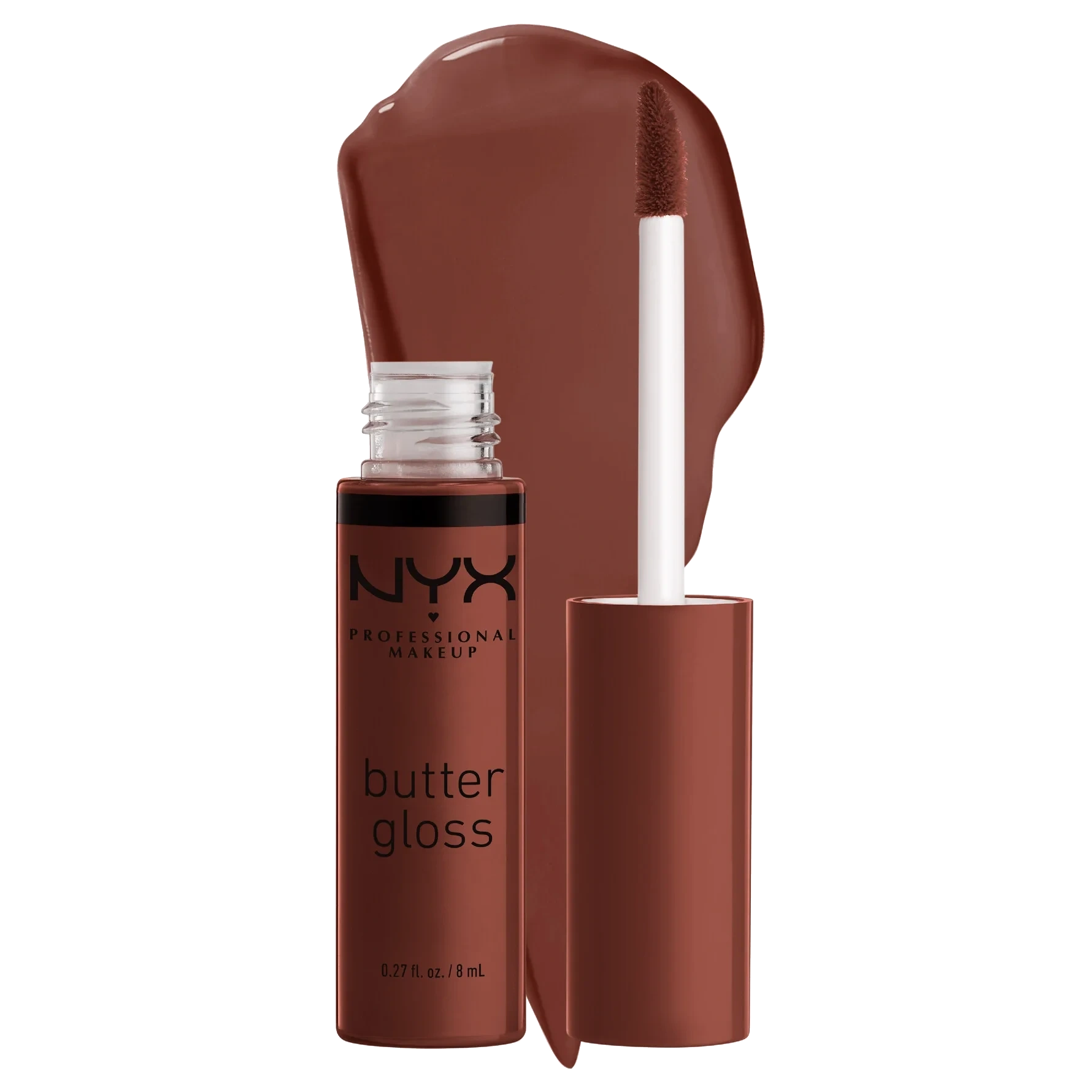 NYX PROFESSIONAL MAKEUP Butter Gloss Lip Gloss 51 Brownie Drip