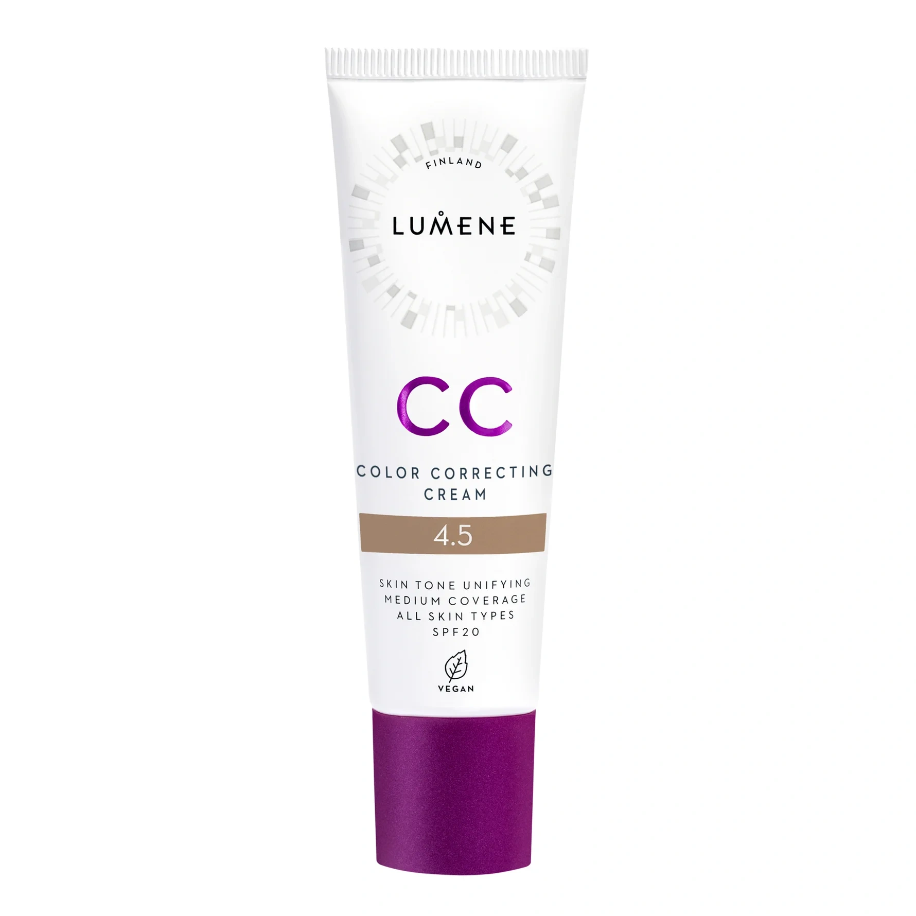 Lumene CC Color Correcting Cream SPF20 Foundation 4.5