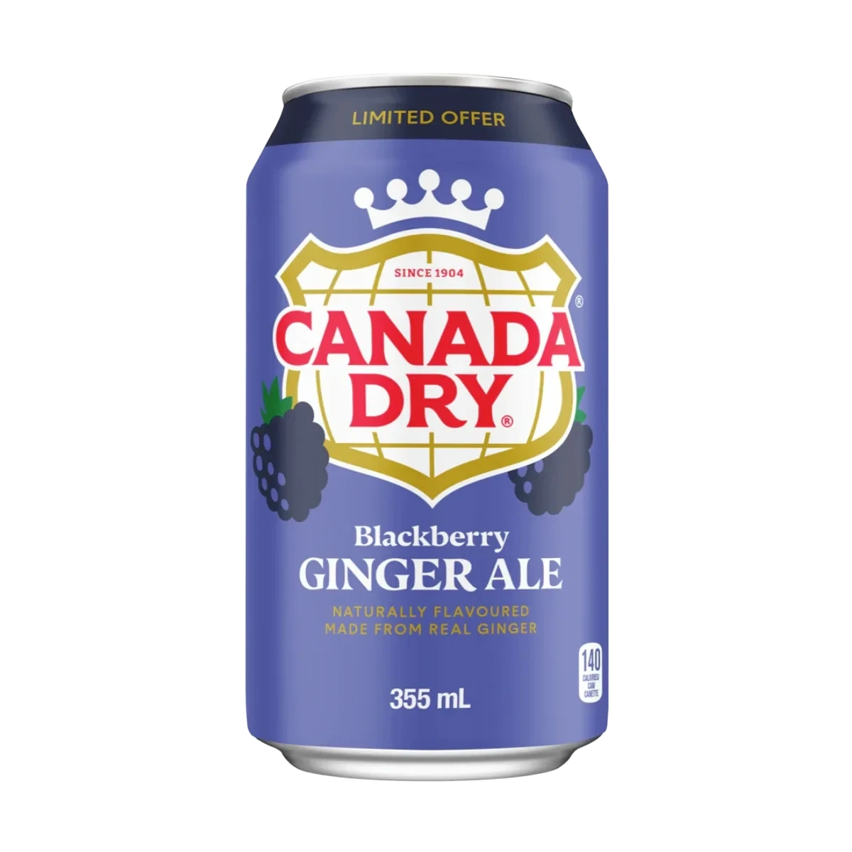 Canada Dry Blackberry Ginger Ale 355 ml