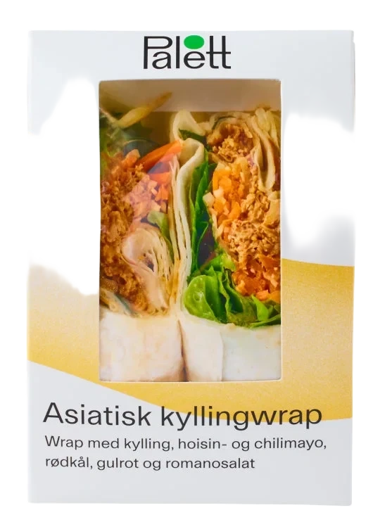 Kyllingwrap Asiatisk 225g Palett