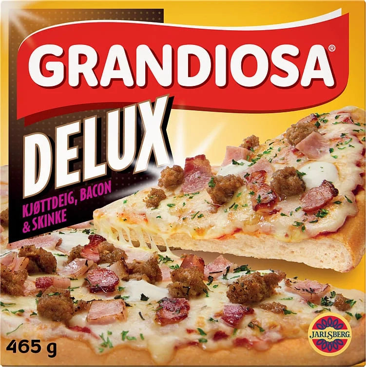 Grandiosa Delux Kjøttdeig & Bacon 465g
