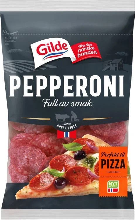 Pepperoni Skivet 130g Enh