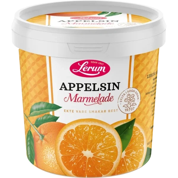 Appelsinmarmelade 1kg Lerum