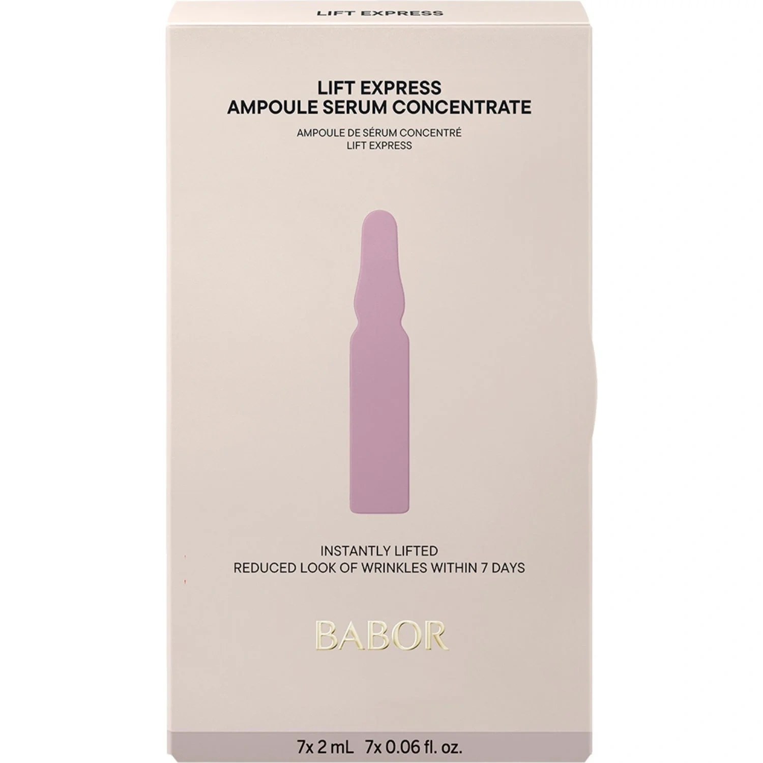 BABOR Lift Express Ampoule, 7 x 2 ml