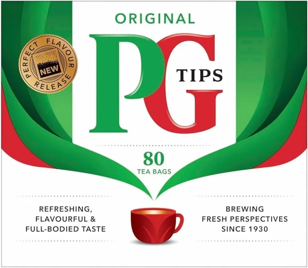 PG Tips Svart Te 80-pack 232g