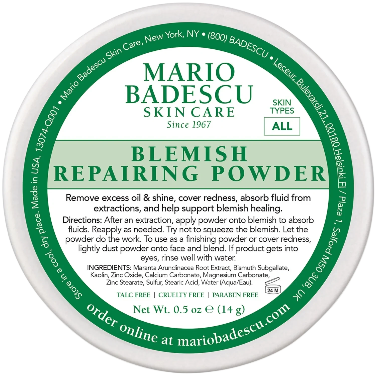 Mario Badescu Blemish Repairing Powder