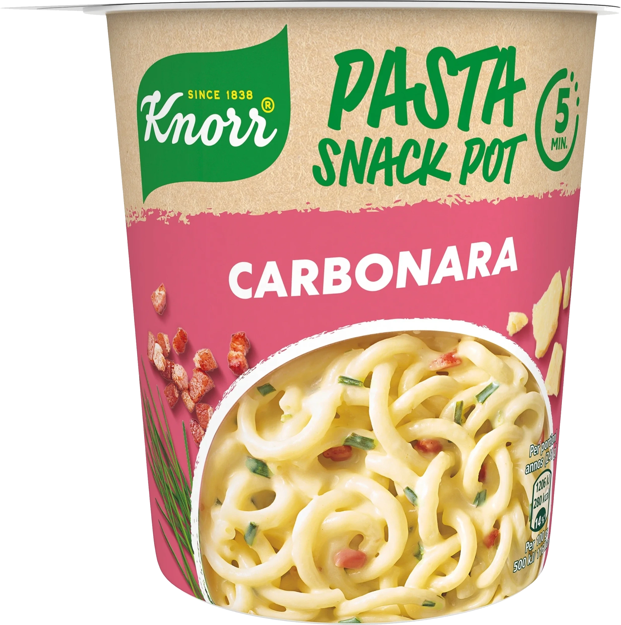 Snack Pot Pasta Carbonara 63g Knorr
