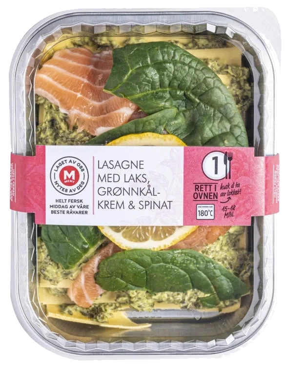 Lasagne m/Laks 365g Delis Kitchen