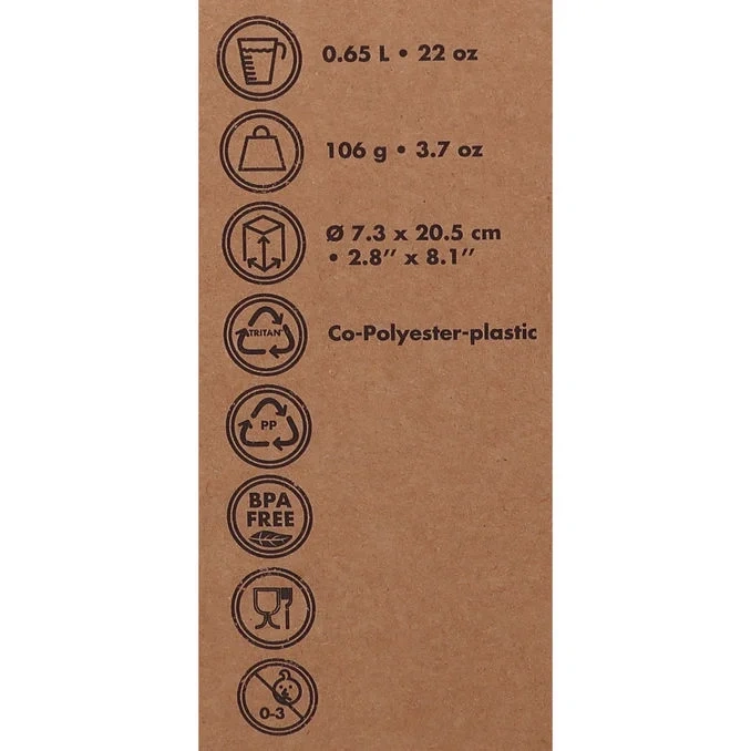 WisdomFlask Orange-Eld 0,65 L