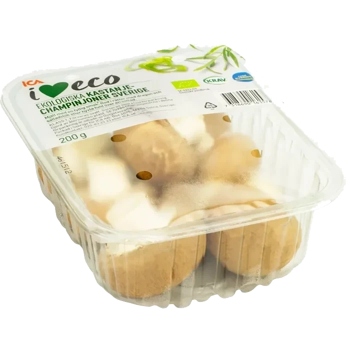 Kastanjechampinjon Ekologisk 200g ICA I love eco Klass 1