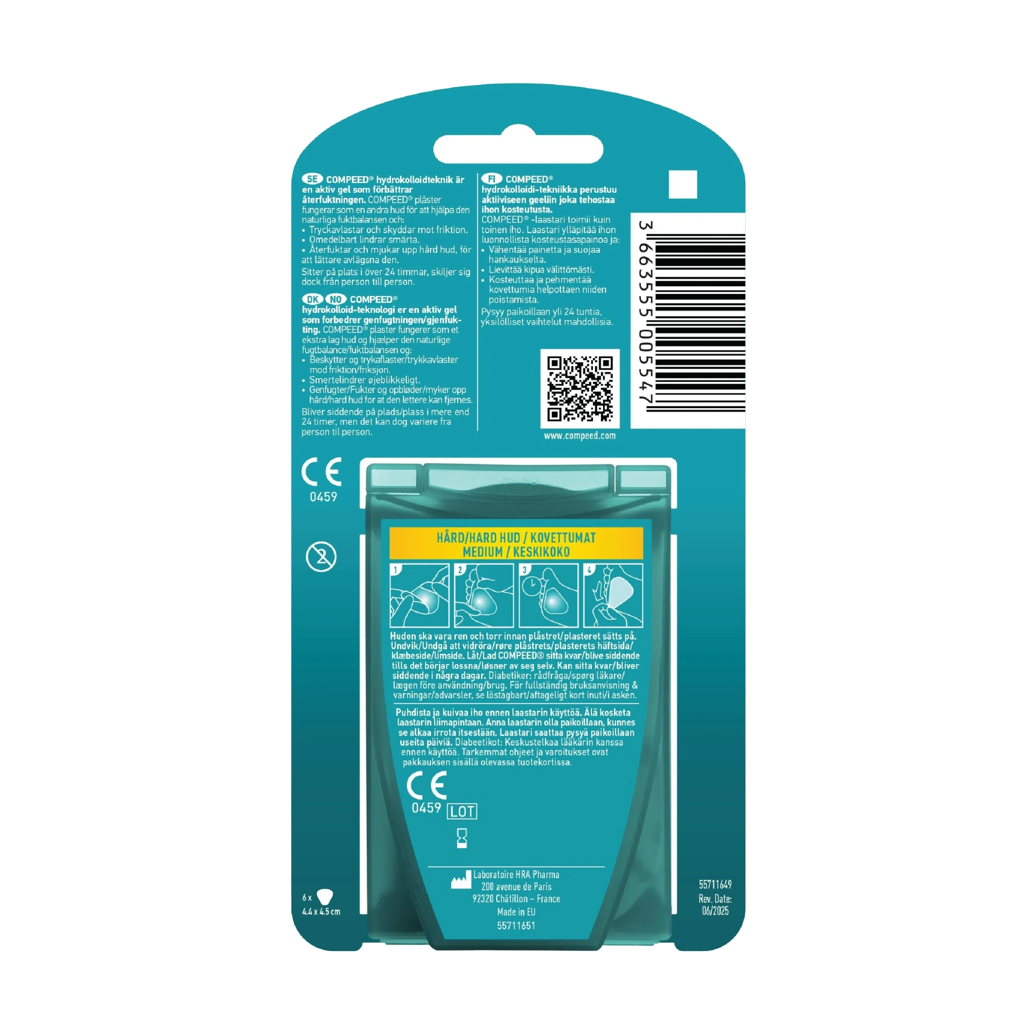 Compeed Hård Hud Plåster